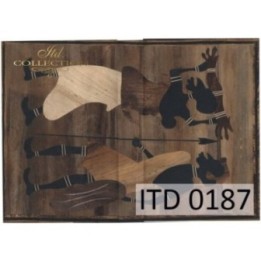Decoupagepapier ITD D0187M