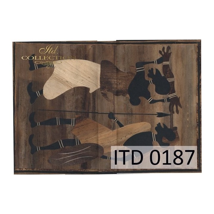 Decoupagepapier ITD D0187M