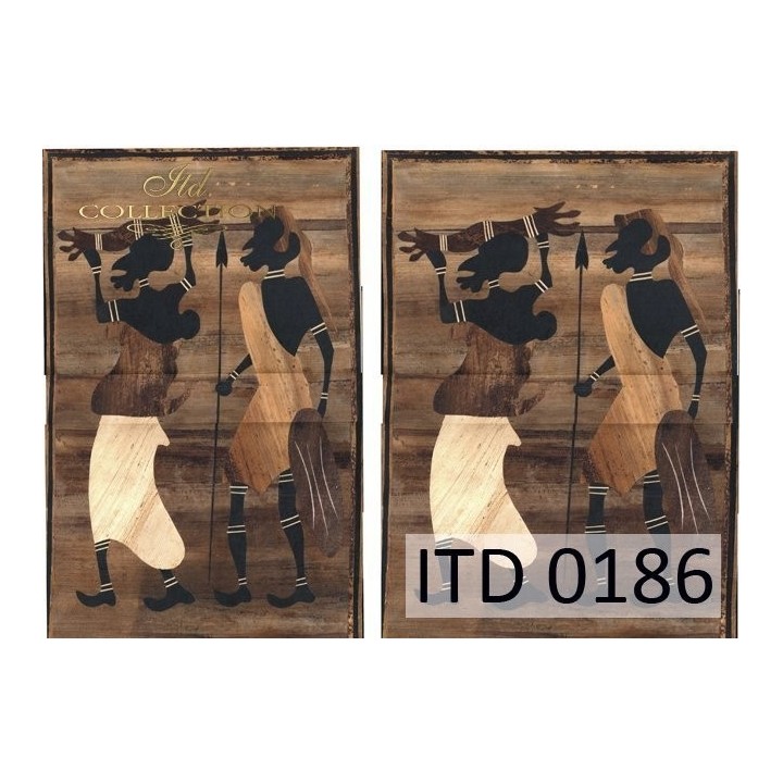 Decoupagepapier ITD D0186M
