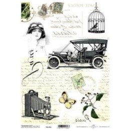 Transferpapier voor decoupage ITD T4001