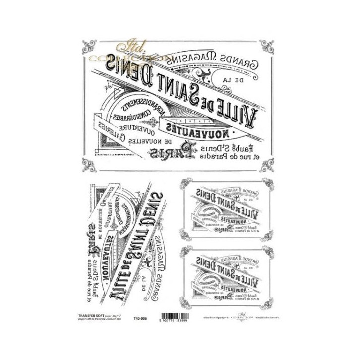 Transferpapier ITD T4006