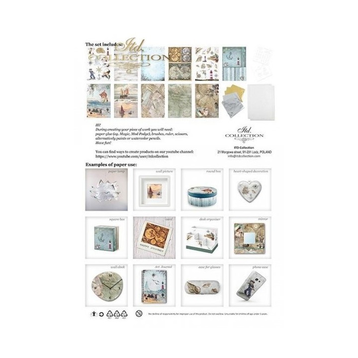 Creatieve set RS006 Zeeverhalen