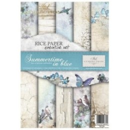 Creatieve set RS008 Zomer in blauw