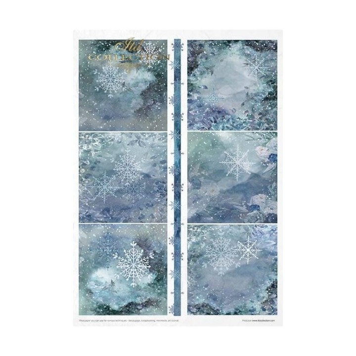 Creatieve set RP025 Kerstmis in blauw