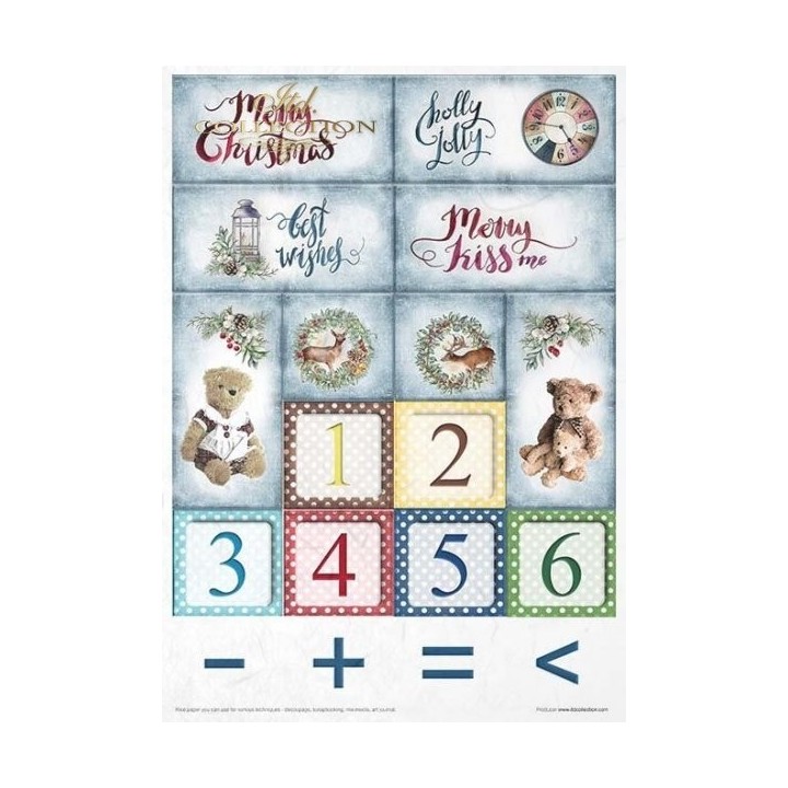 Creatieve set RP026 Heerlijke kersttijd