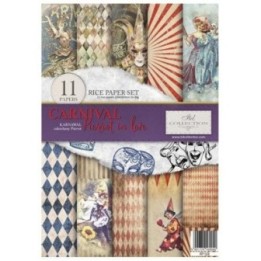 Creatieve set RP028 Carnaval - Pierrot verliefd