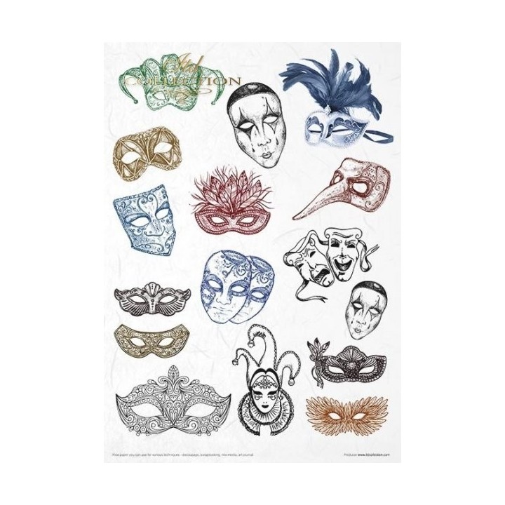 Creatieve set RP028 Carnaval - Pierrot verliefd