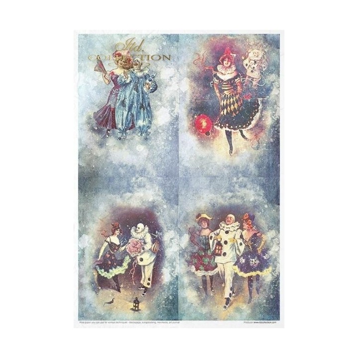 Creatieve set RP028 Carnaval - Pierrot verliefd