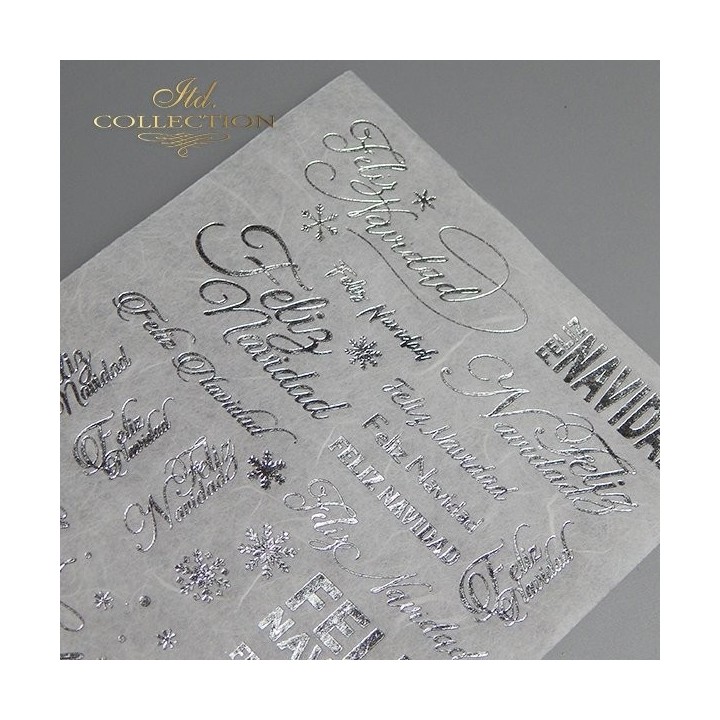 Rijstpapier RH0002 met Hot Print A5
