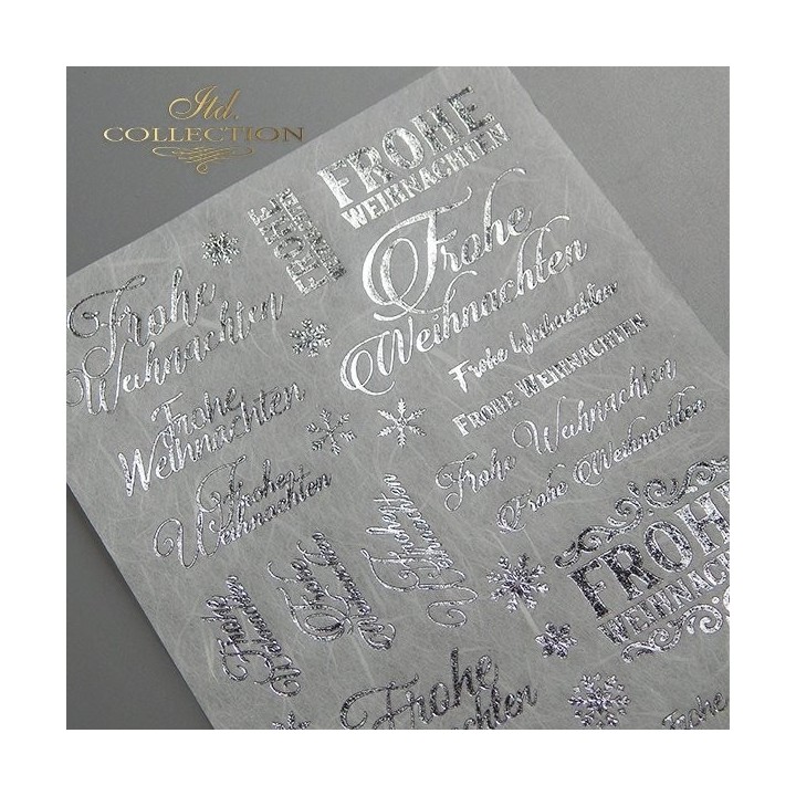Rijstpapier RH0006 met Hot Print A5