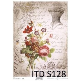 Decoupagepapier Soft ITD S0128