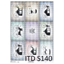Decoupagepapier Soft ITD S0140
