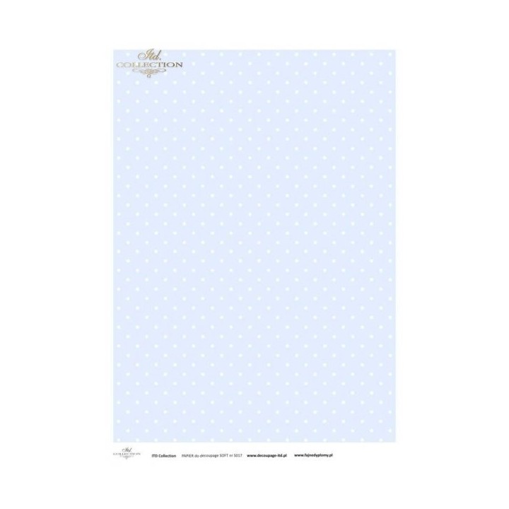 Decoupagepapier Zacht ITD S0017
