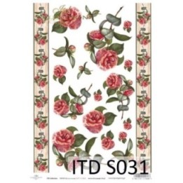 Decoupagepapier Zacht ITD S0031