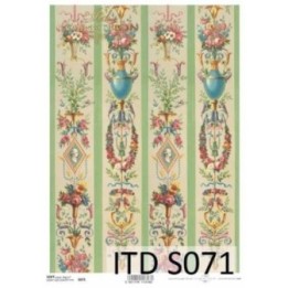 Decoupagepapier Zacht ITD S0071