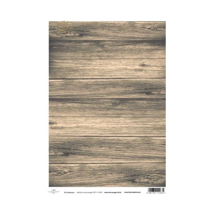 Decoupagepapier Zacht ITD S0029