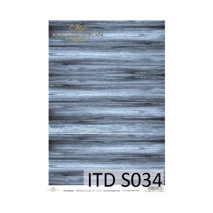 Decoupagepapier Zacht ITD S0034