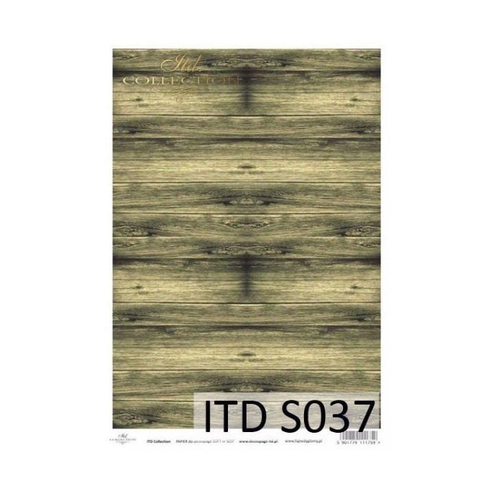 Decoupagepapier Zacht ITD S0037