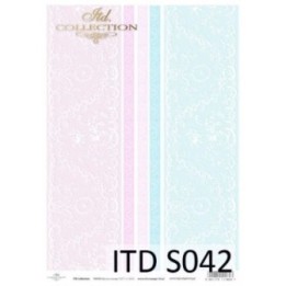 Decoupagepapier Zacht ITD S0042