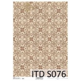 Decoupagepapier Soft ITD S0076