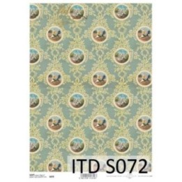 Decoupagepapier Soft ITD S0072