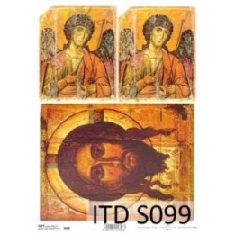 Decoupagepapier Zacht ITD S0099