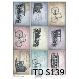 Decoupagepapier Zacht ITD S0139