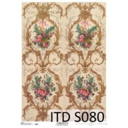 Decoupagepapier Soft ITD S0080