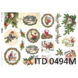 Decoupagepapier ITD D0494M
