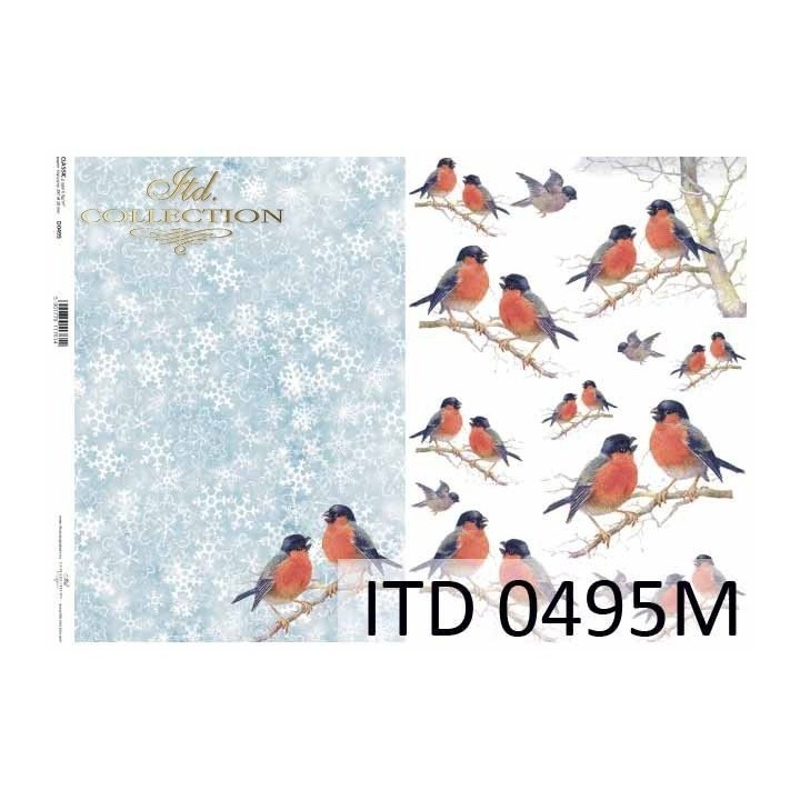 Decoupagepapier ITD D0495M