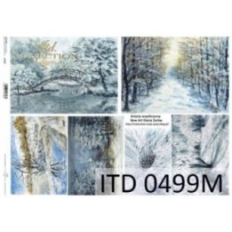 Decoupagepapier ITD D0499M