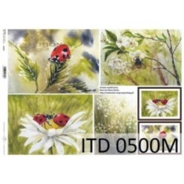 Decoupagepapier ITD D0500M