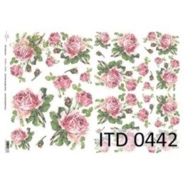 Decoupagepapier ITD D0442M