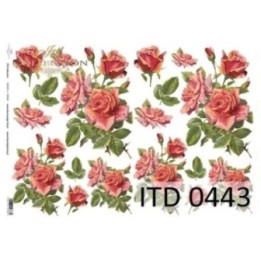 Decoupagepapier ITD D0443M