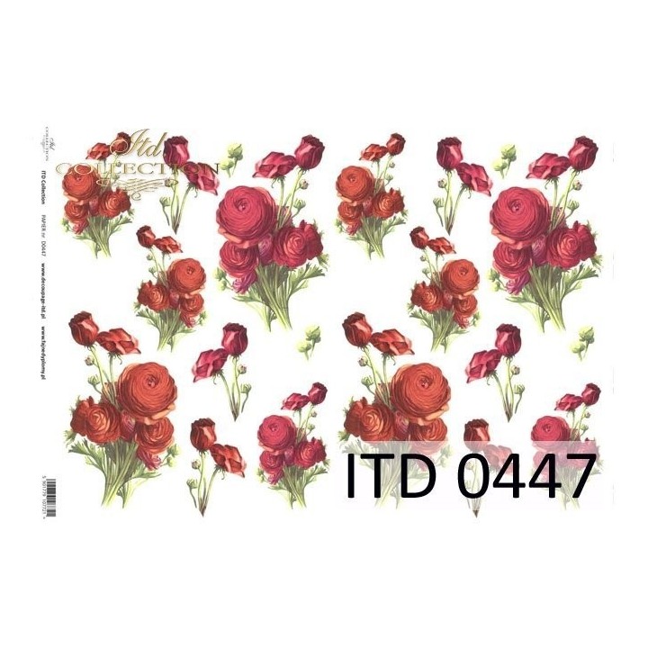Decoupagepapier ITD D0447M