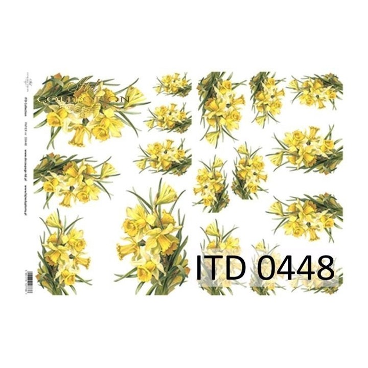 Decoupagepapier ITD D0448M