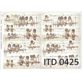 Decoupagepapier ITD D0425M