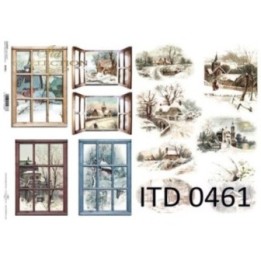 Decoupagepapier ITD D0461M