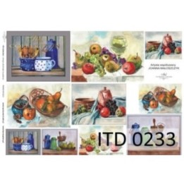 Decoupagepapier ITD D0233M