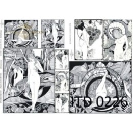 Decoupagepapier ITD D0226M