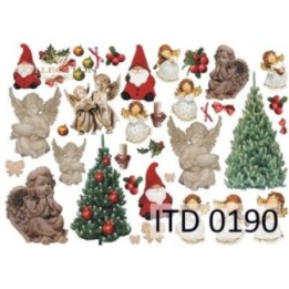 Decoupagepapier ITD D0190M