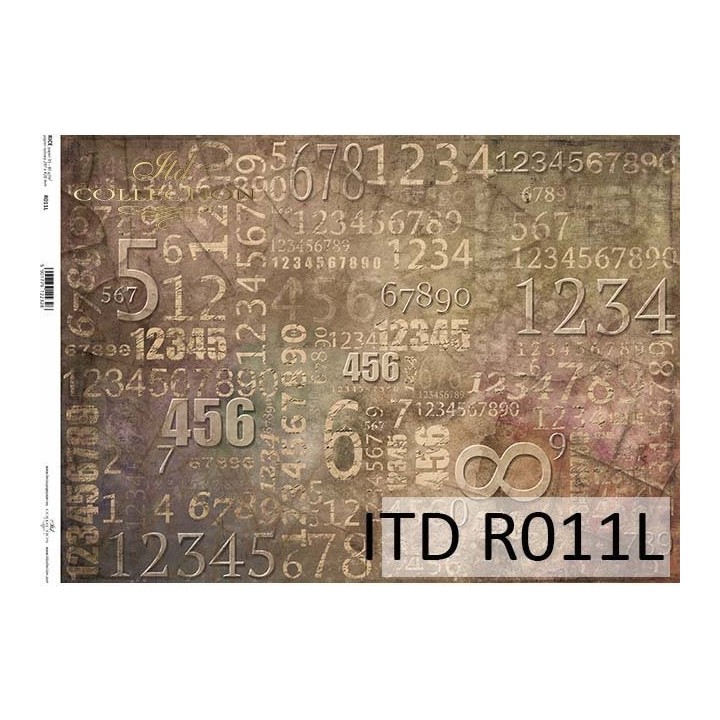 Rijstpapier R0011L Steampunk