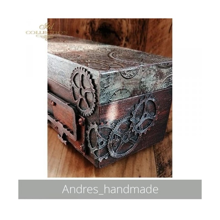 Rijstpapier R0012L Steampunk