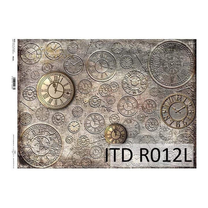 Rijstpapier R0012L Steampunk