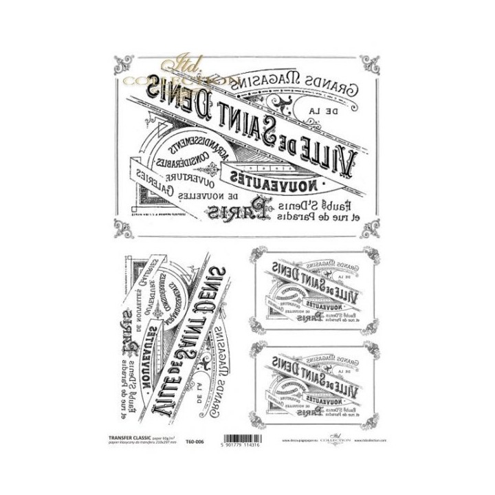 Transferpapier ITD T6006