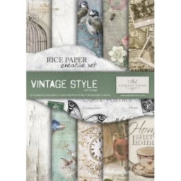 Creatieve set RS012 in vintage stijl