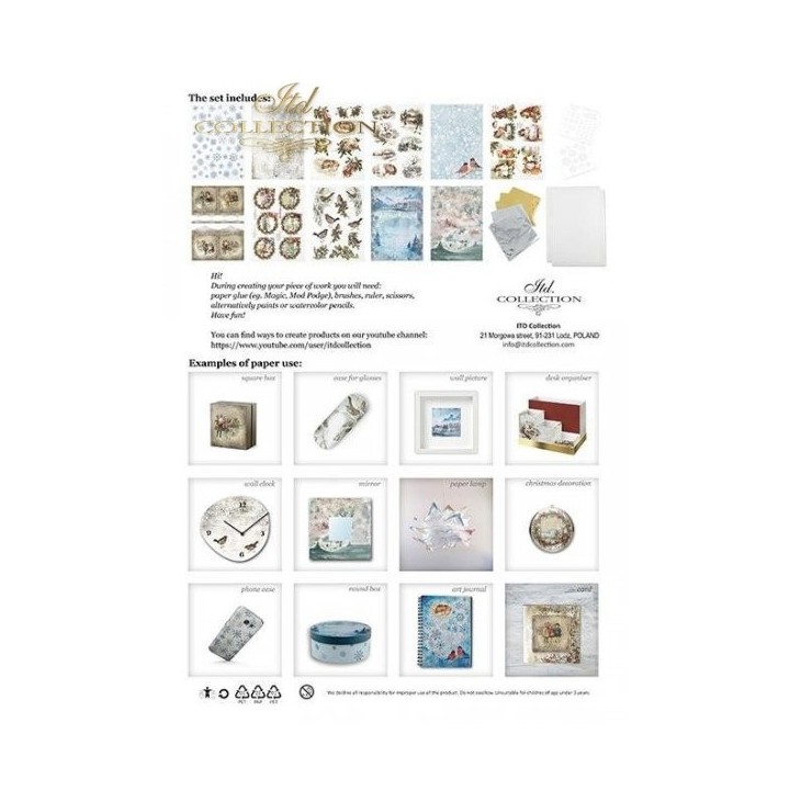 Creatieve set RS015 Kersttijd