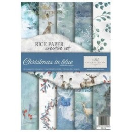 Creatieve set RS016 Kerst in blauw
