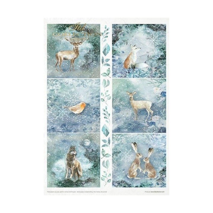 Creatieve set RS016 Kerst in blauw