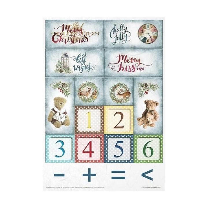Creatieve set RS017 Heerlijke kersttijd